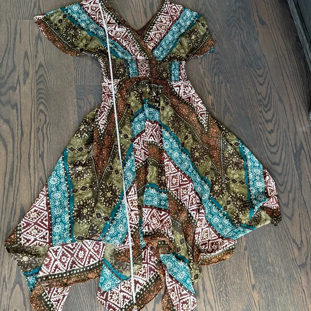 Rabbit Rabbit Rabbit Multicolor Patterned Dress - Picture 10 of 11